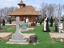 Blessing of Graves on St. Thomas Sunday
